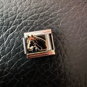 Majestic horse Italian charm